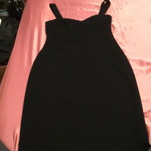 🍌 Banana Republic Black Dress Size M MIDI 🍌